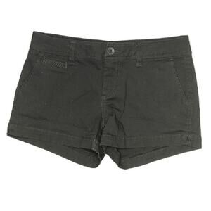 Market & Spruce Black Cotton Shorts, Size 16W – Casual Everyday Comfort [0104]